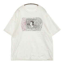 nest Robe UpcycleLino BASIC 天竺ビッグTee 20th anniversary edition 定価15400円 Tシャツ ホワイト レディース ネストローブ【中古】5-0930S