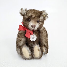 Steiff ヴィンテージ アンティーク Teddy テディベア ぬいぐるみ ブラウン ホワイト レディース シュタイフ【中古】5-0214G