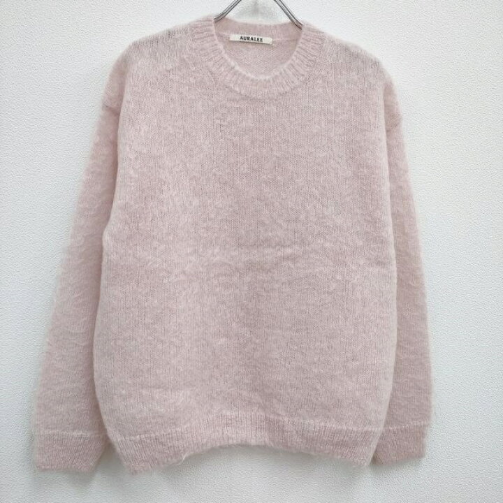 楽天市場】AURALEE BRUSHED SUPER KID MOHAIR KNIT PULL OVER  
