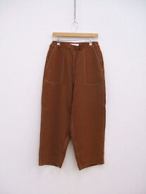 SASQUATCHfabrix. 新品 定価28600円 21AW-PA9-019 YOURYUU RANCH PANTS パンツ ブラウン メンズ サスクワァッチファブリックス【中古】2-0421M♪