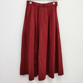 Graphpaper 新品 Jersey Skirt GL183-40032 定価26400円 サイズ0 ロングスカート レッド レディース グラフペーパー【中古】4-0310M♪
