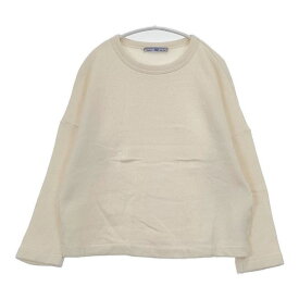 R&D.M.Co- ドロップショルダー コットン 裏起毛 スウェット ベージュ レディース オールドマンズテーラー【中古】5-1220T