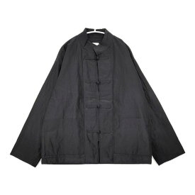 Toujours チャイナジャケット Padded China Coverall JK 定価79200円 TM39EJ02 ジャケット 23AW ブラック レディース トゥジュー【中古】5-1102T