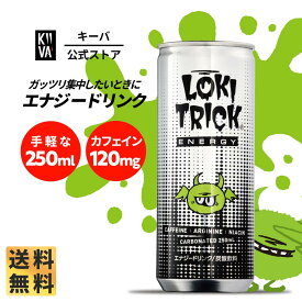 【公式┃ポイント10倍】ロキトリックエナジー 250ml エナジードリンク┃LOKITRICK エナドリ カフェイン アルギニン ナイアシン パントテン酸 保存料無添加 コスパ 通販 送料無料 10代 20代 栄養ドリンク ギフト プレゼント
