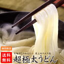 超極太麺(超極太うどん)セット【3967】【送料無料】 | うどん 讃岐うどん さぬきうどん 饂飩 讃岐 さぬき 香川 お取り寄せ お取り寄せグルメ 内祝 つゆなし ギフト 贈り物 内祝い 釜揚げうどん 釜玉うどん 卒業祝い きつねうどん 超極太麺 極太 極太うどん グルメ プレゼント