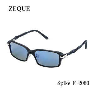 Spike@ F-2060@Zeque / [N[@ΌTOX@^bNXgD[r[X|[cETRUEVIEW SPORTS / BLUE MIRROR@FRAME: MATTE BLACK / BLACK ZEAL@OtB[h@}@ނ@tBbVO@}