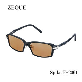 ■Spike　 F-2061　Zeque / ゼクー　偏光サングラス　タレックスラスターオレンジ　FRAME: MATTE BLACK / BLACKZEAL　グレンフィールド　マリン　釣り　フィッシング　マリンレジャー　スポーツグラス　機械屋