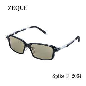 ■Spike F-2064　Zeque / ゼクー　偏光サングラス　タレックストゥルービュースポーツ・FRAME: BLACK / SILVERZEAL　グレンフィールド　マリン　釣り　フィッシング　マリンレジャー　スポーツグラス　機械屋