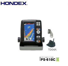 HONDEX　■PS-610C2　魚群探知機　PS-610CII　5型ワイド　魚探　ワカサギモード搭載　ホンデックス　本多電子　機械屋　送料無料　【楽天倉庫発送】
