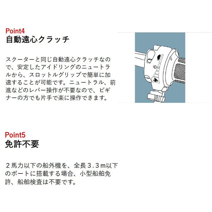 楽天市場】□2025モデルチェンジ□ホンダ 2馬力船外機 BF2DH SCHJ 