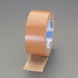ESCO エスコ 50mmx25m 布粘着テープ(ダンボール色) EA944ND-41