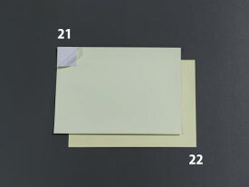 ESCO エスコ 297x210mm 蓄光粘着シート(高輝度・長残光タイプ) EA983GG-22