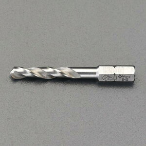 ESCO �G�X�R 5.1x 50mm �h�����r�b�g(�Z�p��/HSS) EA824BW-5.1