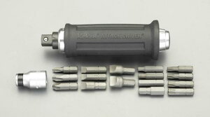 ESCO �G�X�R 1/2DR �C���p�N�g�h���C�o�[�Z�b�g(5/16Hex�r�b�g�p) EA550XD-2