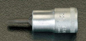 ESCO �G�X�R 3/8DR/T20x49mm [Torx]�r�b�g�\�P�b�g EA611CD-20