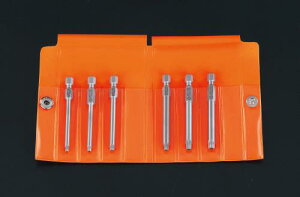 ESCO �G�X�R 6�{�g/T10-T30 [Bore Torx]�h���C�o�[�r�b�g EA611GV