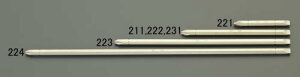 ESCO �G�X�R # 2x6.0mmx200mm [+ -]�h���C�o�[�r�b�g EA611KR-223