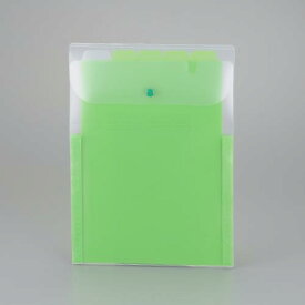 ESCO エスコ 242x334mm/A4タテ型 ドキュメントホルダー(グリーン) EA762CB-293
