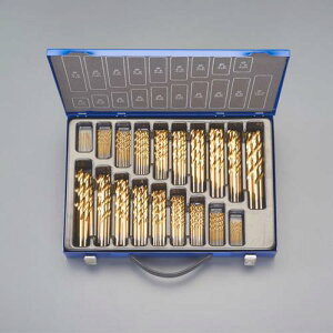 ESCO �G�X�R 1.0-10.0mm/170�{�g �X�g���[�g�h����(TIN�[HSS) EA824FL-170