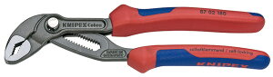 KNIPEX �N�j�y�b�N�X �R�u�� �E�H�[�^�[�|���v�v���C���[ �S��180mm �R���t�H�[�g�n���h�� 8702-180SB