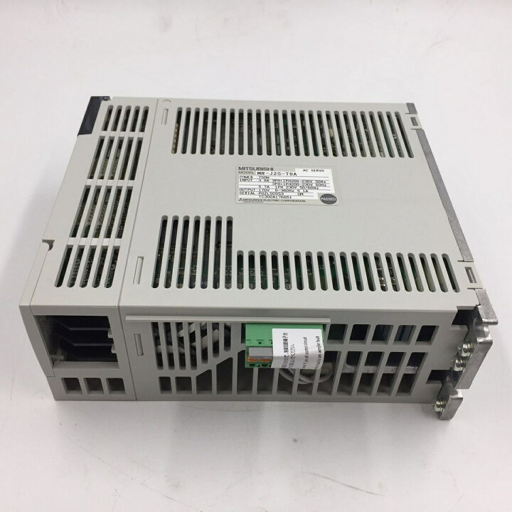 楽天市場】三菱電機 サーボアンプ MR-J2S-70A 新品同様/保証付き 