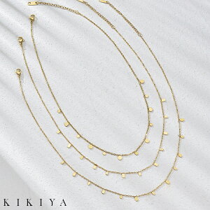 yPOINT UPő50%OFFzlbNX 3 Iׂ T[N  XNGA lbNX ςȂ `F[ 45cm T[WJXeX XeX S[h k18 d jbPt[ ANZT