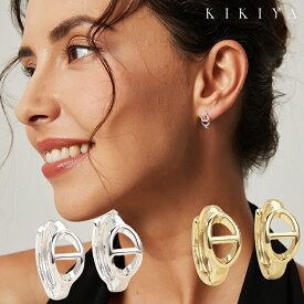 ピアス 日型 ピアス フープピアス ミニピアス レディース シルバー ゴールド ニッケルフリー アクセサリー 金属アレルギー 対応 ピアス k18 仕上 母の日 ホワイトデー クリスマス 誕生日プレゼント レディース シンプル ジュエリー kikiya