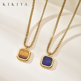 【POINT UP★最大50%OFF】 ネックレス 天然石ネックレス 虎目石 青金石 レディース チェーン 60cm ハワイアン サージカルステンレス ステンレス シルバー ゴールド k18 仕上 ニッケルフリー アクセサリー 金属アレルギー 対応 ピアス 母の日