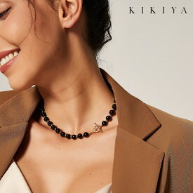 【POINT UP★最大50%OFF】 ネックレス 天然石 黒瑪瑙 ブラックオニキス オニキス マンテル つけっぱなし レディース チェーン 40cm サージカルステンレス ステンレス ゴールド k18 仕上 金属アレルギー 対応 ニッケルフリー アクセサリー