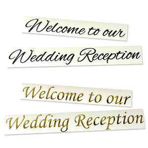 Welcome Wedding Reception@V[ EFJEFfBO؂蕶JbeBOV[ XebJ[ V[ At@xbg