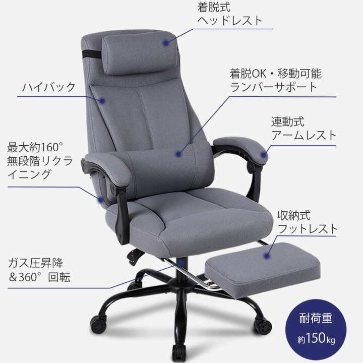 楽天市場】【マラソン限定P10倍＆10%OFFクーポン】ゲーミングチェア 