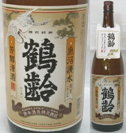 新潟・青木酒造　鶴齢（かくれい） 普通酒　1800ml
