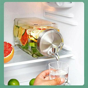 【P5!5838円→実質5546円 10/27まで】冷水筒 透明冷蔵庫 ポット 大容量 3L ドリンク 蛇口付き 梅酒 ジュース ビール バレルディスペンサー 保存容器 密閉缶 スタンドなし サーバー 飲料ボトル貯