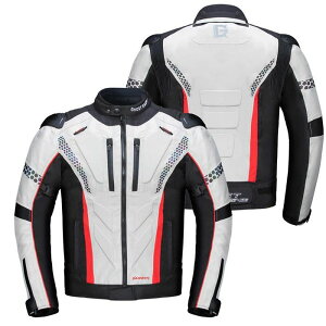【激安販売中!】バイクジャケット ライダージャケット レーシング インナー付き プロテクター付き 保護 防水 防風 防寒 反射材 スキニー 自転車ウェア 長袖 春 夏 秋 冬 ツーリング バイクウ