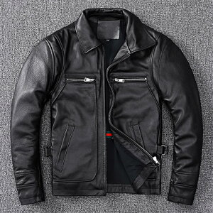 【100枚!10%COUPON→実質19701円 10/24まで】ライダースジャケット メンズ レザージャケット 革コート メンズ アウター 皮ジャン 革ジャン 父の日 大きいサイズ 黒 バイクジャケット かっこいい
