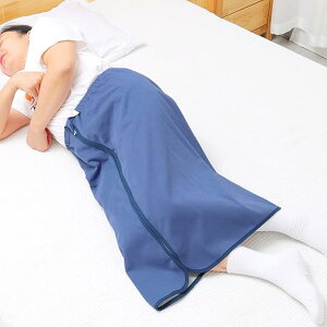 【激安販売中!】防水巻きスカート 大人 尿漏れ防止 寝る時用 丸洗い可能 介護用 ちょい漏れ防止 オムツ交換 生理期間 介護用品 360°履く防水シーツ 3WAY 介護ズボン