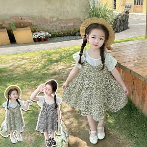【100枚!10%COUPON→実質3042円 10/24まで】ワンピース キッズ 夏 女の子 ピアノ 発表会 結婚式 花柄ワンピース ジュニア ベビー服 子ども服 おしゃれ かわいい 七五三 入学 入園 保育園 幼稚園 誕