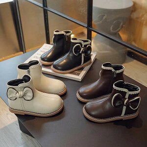 【激安販売中!】ブーツ キッズ 子供 靴 女の子 男の子 春秋冬 シューズ ショートブーツ 蝶結び おしゃれ 可愛い 子供ブーツ 防寒 フォーマル靴 入学式 卒業式 発表会 結婚式 ピアノ ベビー靴