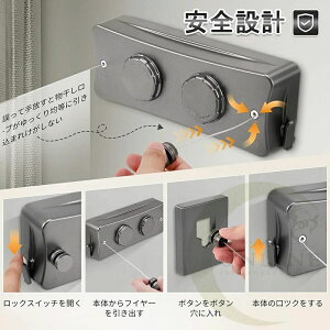 【P5!3580円→実質3401円 10/27まで】室内物干し 物干しワイヤー 洗濯物干しワイヤー 自由伸縮可能 二倍物干し 隠し物干し用ロープ 部屋干し 洗濯物干し ステンレス 防水 防錆 梅雨対策 省スペ