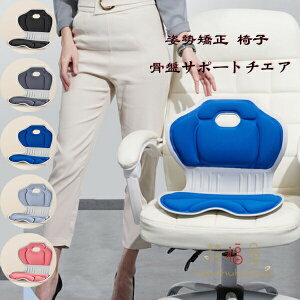 【激安販売中!】骨盤サポートチェア 姿勢補正シート 子供用 大人用 座るだけ腰が痛くならないクッション オフィスチェア/ゲームチェア/床/椅子 クッション 腰痛 軽量 かわいい 腰痛改善グ