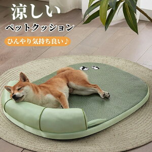 【激安販売中!】ペットベッド 夏用 冷感 犬 猫 犬用 猫用 クッション 籐シート ペットマット 枕付き 小型犬 中型犬 暑さ対策 快適 ペット用クッション 犬猫兼用 犬用ベッド ざぶとん 敷布団