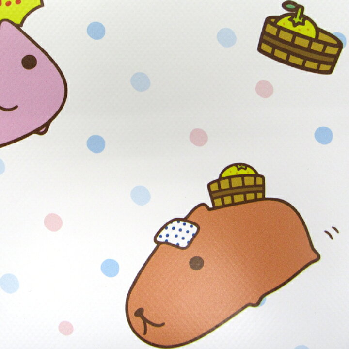 楽天市場 2枚購入で送料無料 カピバラさん壁紙 cm 2m お風呂用 おしゃれ かわいい シールタイプ 全2種類 雑貨 風呂桶 ミルク ストライプ 菊池襖紙工場直販 ポイントアップ はりかえ工房