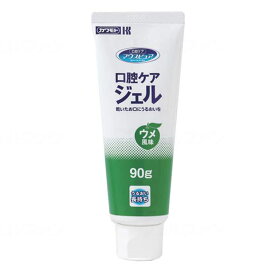 マウスピュア 口腔ケアジェル ウメ風味 90g 介護 介護用品 口腔ケア 看護 医療 ヒノキチオール 歯周病 歯肉炎 虫歯 ジェル うるおい 川本産業 保湿 福祉用具