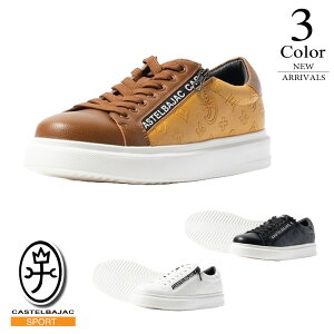 【セール/35%OFF】カステルバジャック スニーカー〔ZIP〕 【55/60/65寸:メンズ】カステルバジャック スポーツ CASTEL BAJAC ゴルフ シューズ メンズ【2025春夏新作モデル】 7235195126