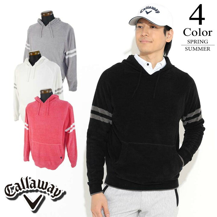 楽天市場】▽ニットパーカー〔モール糸〕 【M/L/LL寸：メンズ】キャロウェイ ゴルフ Callaway 有名プロ着用ブランド ゴルフウェア  トレーナー メンズ【2022春夏新作モデル】【SALE】 c22118101 : ゴルフウェアとジ-ンズの店SUEHIRO