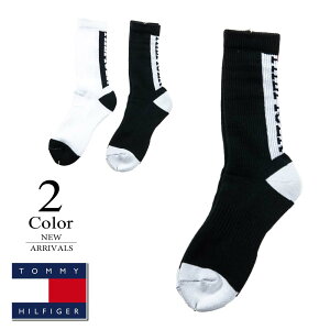 【期間限定クーポン配布中】 【メール便・ゆうパケット】▼ミドルソックス〔バックロゴ〕 【23-25cm:レディース】トミーヒルフィガー TOMMY HILFIGER ゴルフ 靴下 レディース【ポイント2倍】【