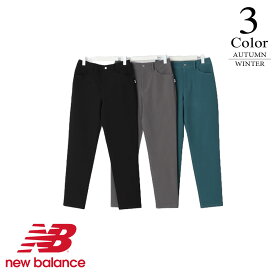 【セール】ニューバランス ゴルフウェア ロングパンツ〔裏起毛〕0125231503 【1/2寸：レディース】New balance GOLF ゴルフウエア パンツ レディース【2025秋冬】【メール便】