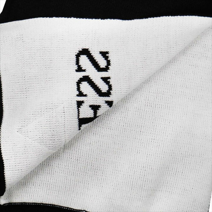楽天市場】GUESS ゲス マフラー AI4A8851DS_WHT BK×WHT ブラック 