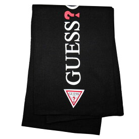 GUESS ゲス マフラー AI4A8852DS_BLK ブラック メンズ レディース 男性用 女性用 プレゼント ギフト バレンタイン クリスマス Xmas