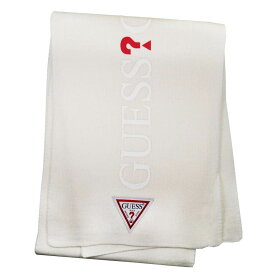 GUESS ゲス マフラー AI4A8852DS_WHT ホワイト メンズ レディース 男性用 女性用 プレゼント ギフト バレンタイン クリスマス Xmas